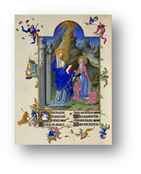 The Second Joyful Mystery: The Visitation of Mary to Her Cousin Elizabeth