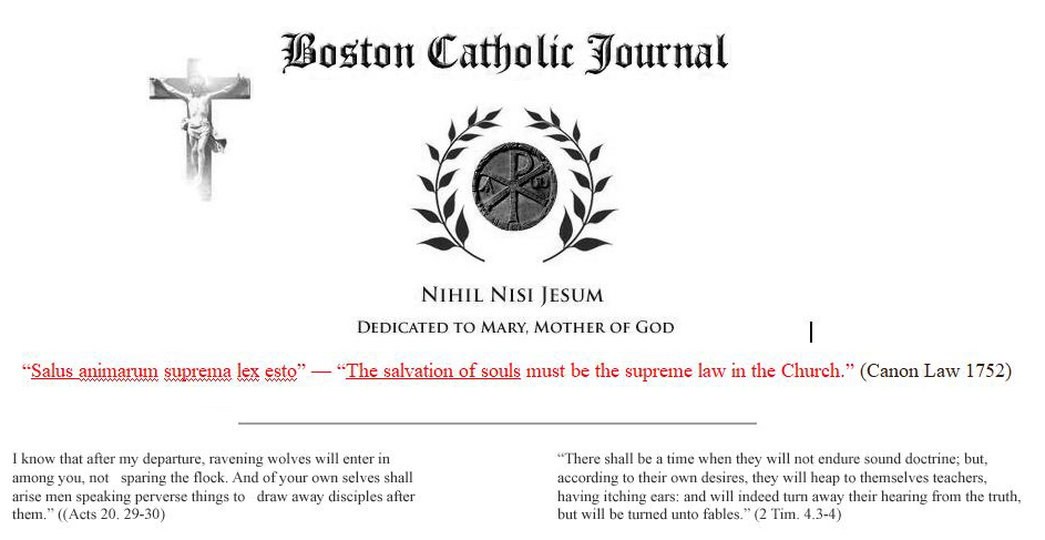 Boston Catholic Journal