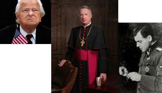 Byrd, Bishop Bransfield, and Dr Josef Megele "the Angel of Death"