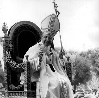 Pope John Paul 1 with Crozier
