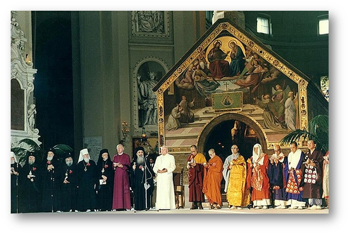 Pantheistic Assisi Ecumenical worship