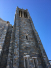 Bell tower Sacred Heart Church Lawrence MA