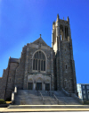 Sacred Heart Traditional Catholic Church Front Entrance