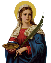 Saint Lucy Patron Saint of the Blind