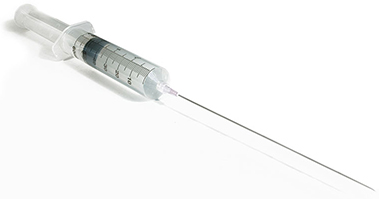 Abortionist's Syringe with poisoned Spinal Needle 
