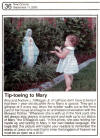 Tip-toeing to Mary