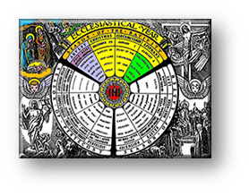 Traditional Catholic Liturgical Calendar, pre-vatican 2