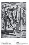 Christian Martyrs crucified and suspended by their feet