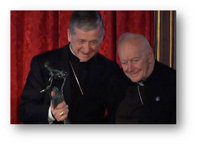 Cardinal Blaise Cupich with Disgraced  Cardinal McCarrick