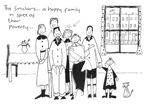 The family of Margaret Sinclair