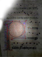 Medieval Illuminated Latin Manuscript