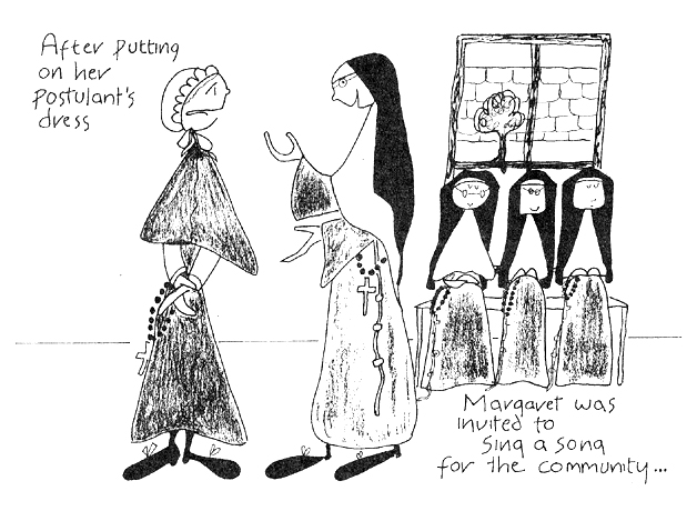 Margaret Sinclair is invited to sing to the Nuns