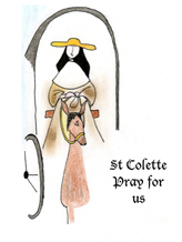 Saint Colette on Horse-drawn Carriage