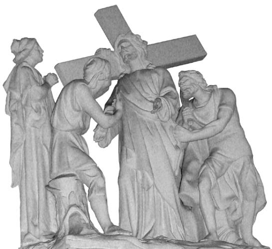Second Station: Jesus takes His Cross