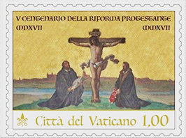Vatican-issued Martin Luther Commemorative Stamp